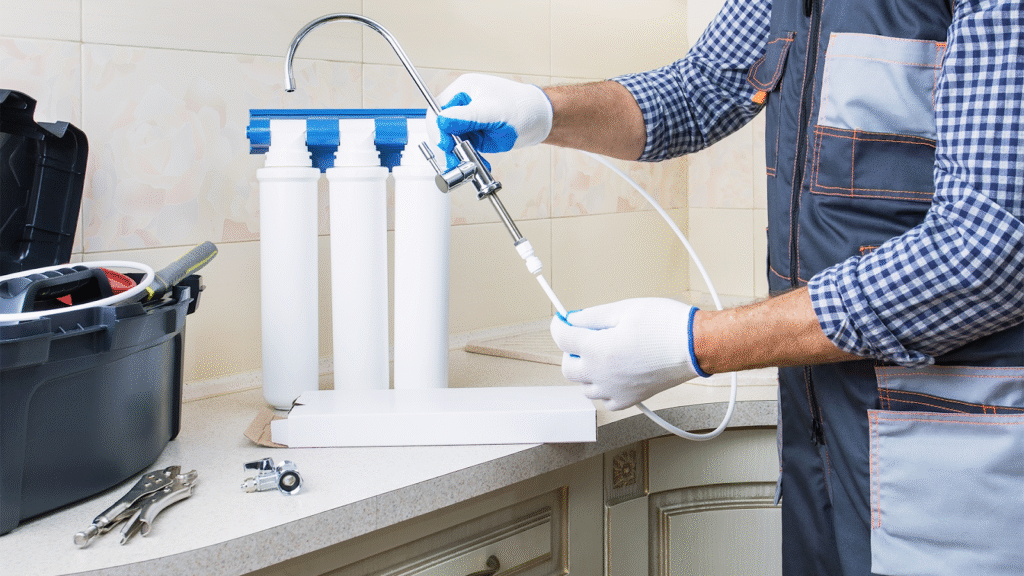 water softener installation guide in Edmonton